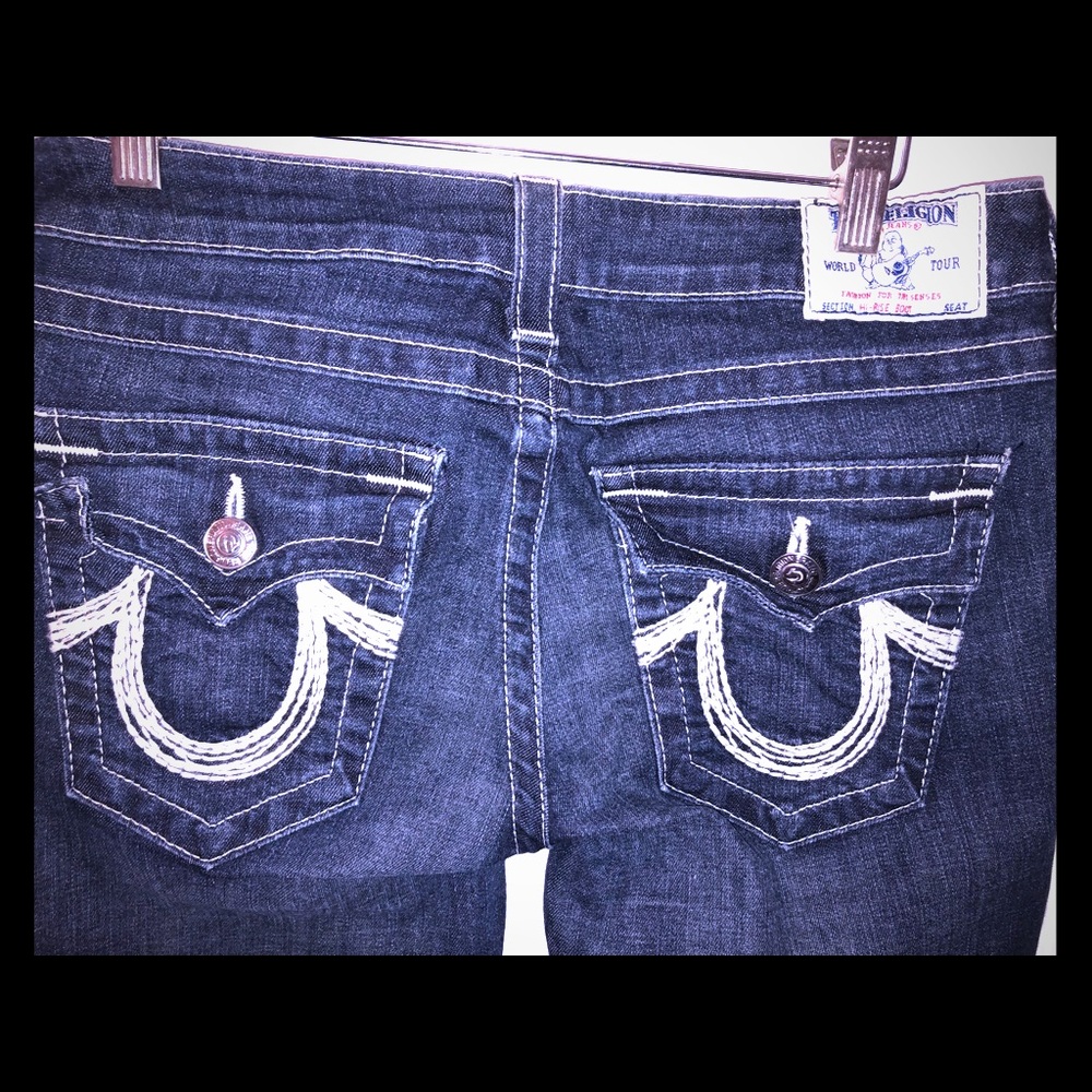 True Religion Women’s Section Hi-Rise Boot Jeans